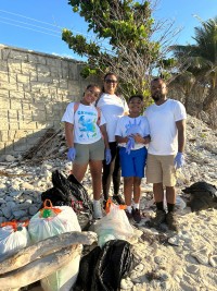 EE Heritage Beach Clean up