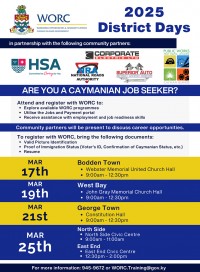 WORC Hosts District Days for Caymanian Job Seekers