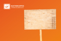 Elections Office Advisory on Campaign Material Removal
