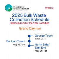 Bulk Waste Collection moves to George Town