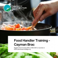 Food Handlers Training in June for Cayman Brac