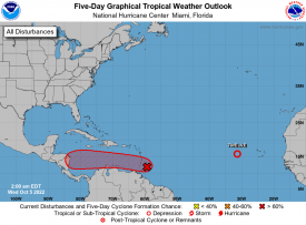 Caribbean Tropical Development Increasingly Likely; Potential Central America Threat