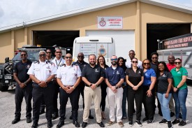 MINISTER DACOSTA & SENIOR LEADERSHIP TOUR CIFS FACILITIES ACROSS GRAND CAYMAN