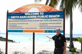 New Beach Signage Installed at Smith Barcadere