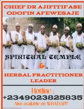 The best powerful spiritual herbalist in Nigeria