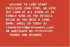 we are giving out loan at low intrest rate of 2%