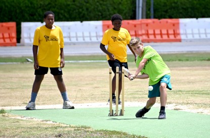 First ball bowled in 2026 Primary School Cricket season