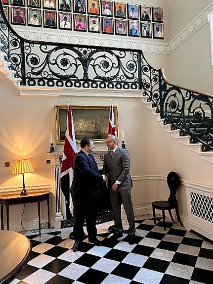 Premier Ebanks’ First Official Europe Trip