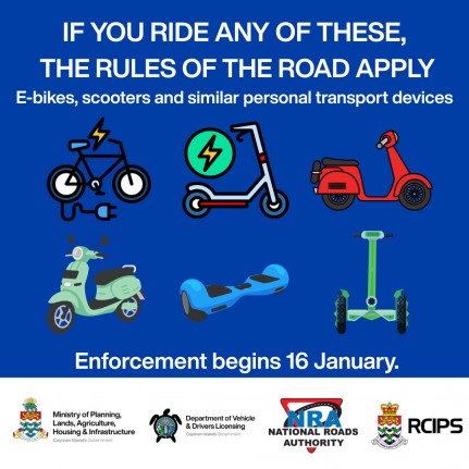 National Road Safety Committee Launches Micromobility Public Education Campaign Ahead of January Enforcement