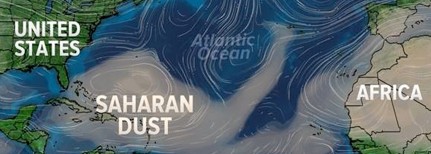 Public Health Advisory: Saharan Dust Cloud - Alert in effect from Friday, 26 June through Sunday, 28 June 2026