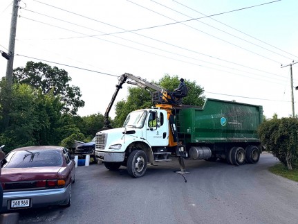DEH Conducts Joint Clean-Up Operations in Watlers Road