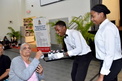 Seniors Celebrate Easter at the Annual Government/Church Collaborative Fete Seniors Celebrate Easter at the Annual Government/Church Collaborative Fete