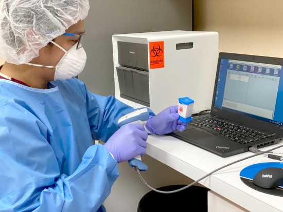 Faith Hospital GeneXpert machine to test for COVID-19 Faith Hospital GeneXpert machine to test for COVID-19