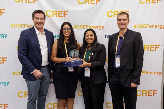 CUC Wins Best Large Scale Energy Storage Project at CREF Conference CUC Wins Best Large Scale Energy Storage Project at CREF Conference