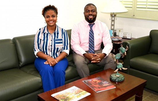 CUC’s 2026 Scholarship Recipients – Sheala Reid and Ricardo Cooper