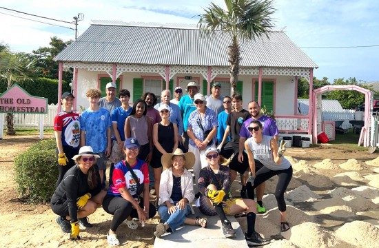 Community Comes Together to Restore Historic West Bay Sand Yard