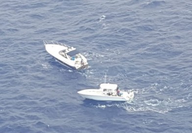 Police Assist Vessel at Sea