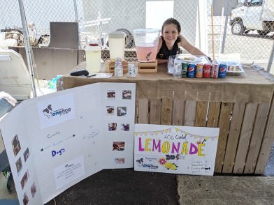 Alyssa raises funds for local dog charity