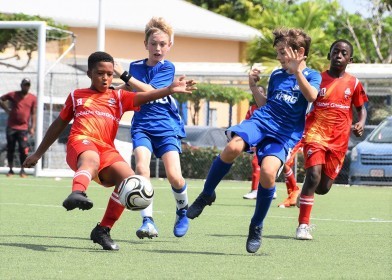 Action continues in the Boys Under 11 FA Cup