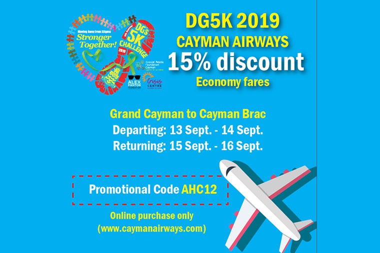 Travel Discounts for Participants in DG’s 5K on Cayman Brac
