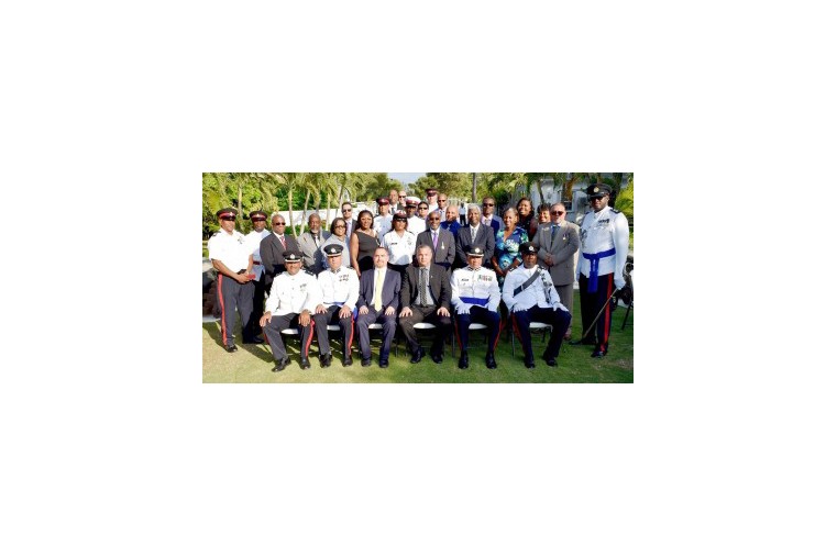 Overseas Territories Long Service Medal Presentation