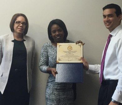 Wendy Scott earns Chief Officer's praise