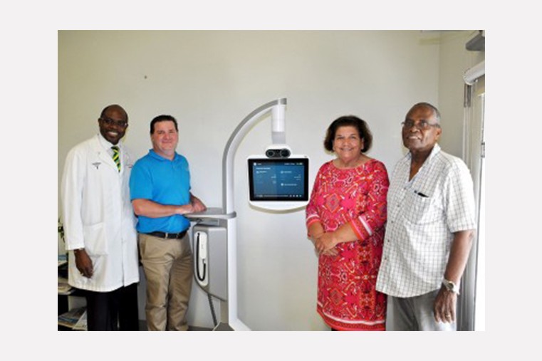 CI Seafarers Association upgrades hospital’s ‘Sally’ telemedicine robot