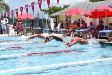 Domestic swim season opens with a splash