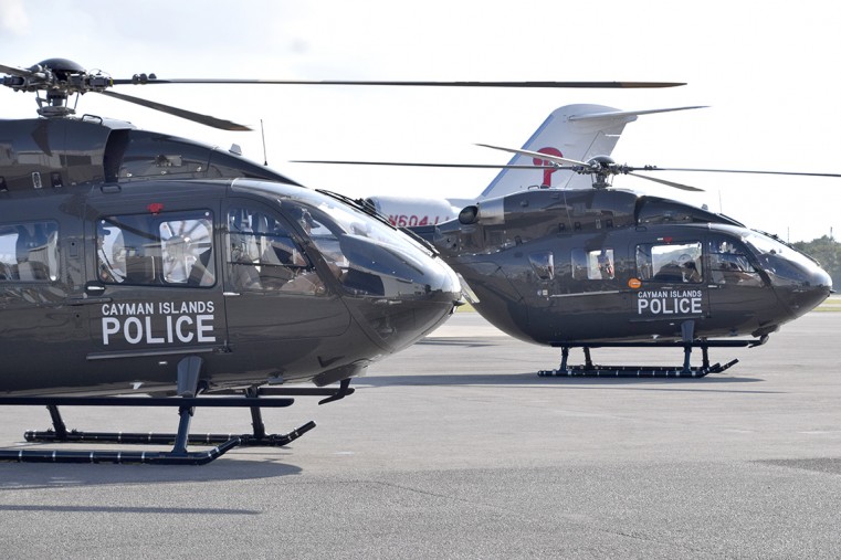 New RCIPS Helicopter arrives on Island