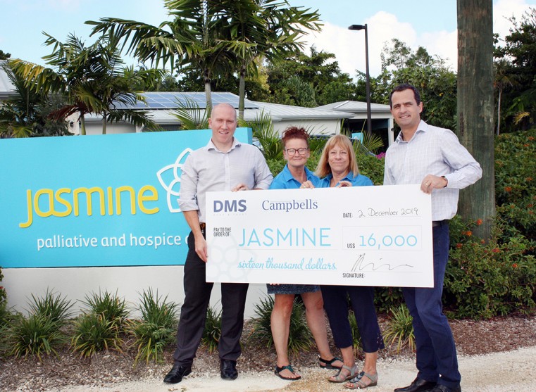 DMS Bank & Trust and Campbells law firm team up to support Jasmine Cayman
