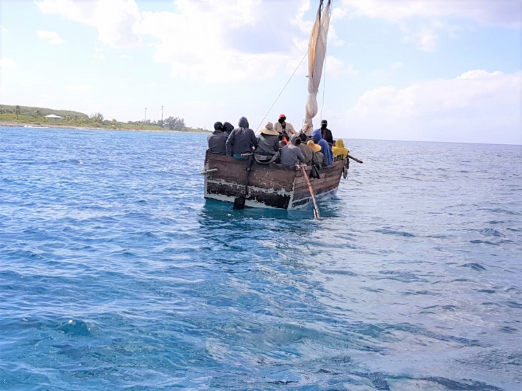 Migrants Arrive in the Cayman Islands