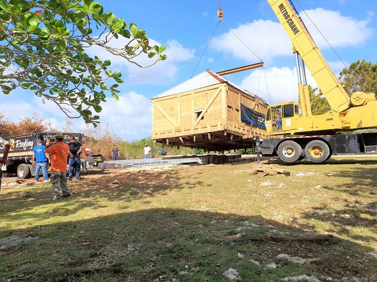 HISTORIC CLAYTON NIXON HOME MOVED TO NTCI MISSION HOUSE