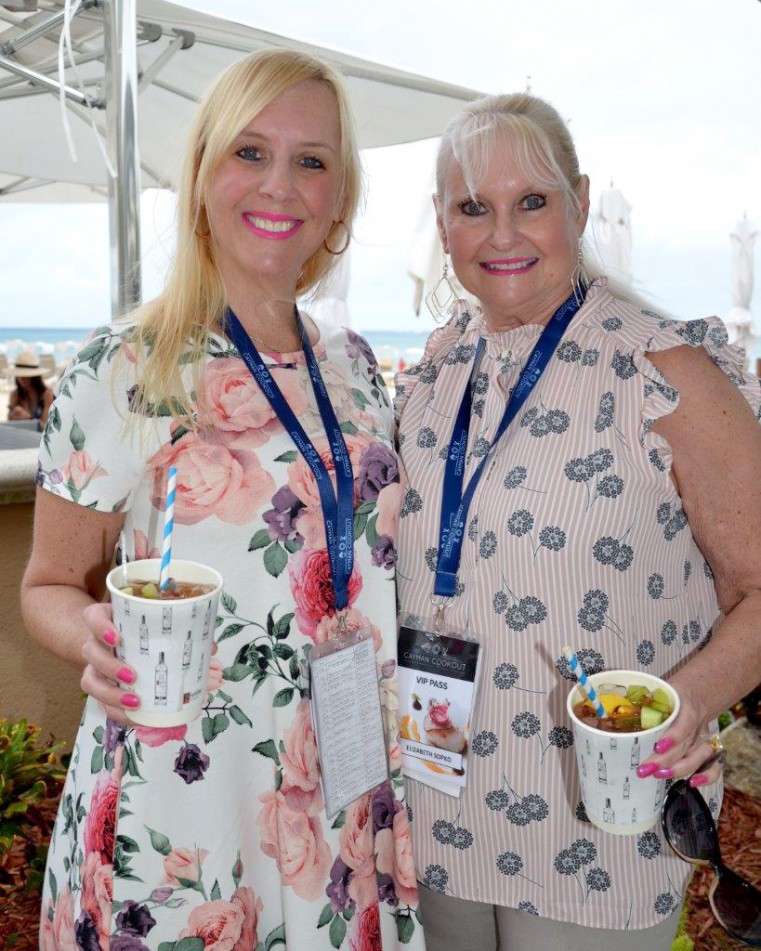 Food and drink flowing at Cayman Cookout