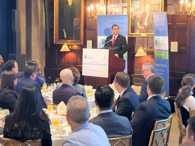 Delegation promotes Cayman’s Financial Services
