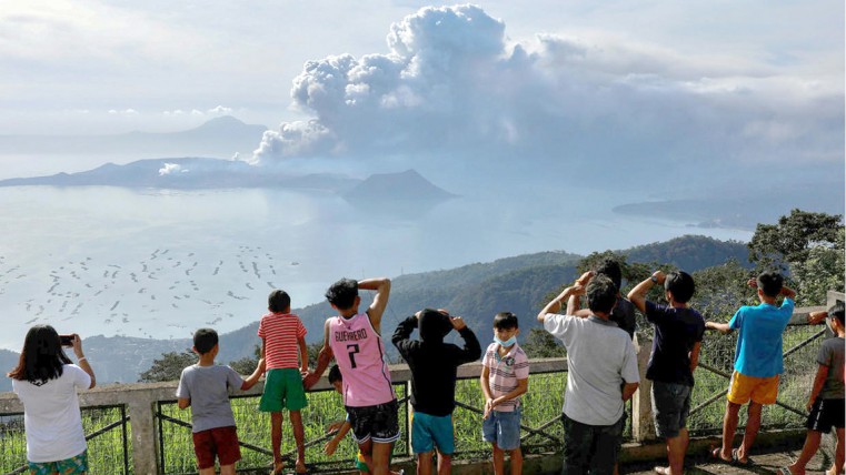 Filipinos no longer fear volcano