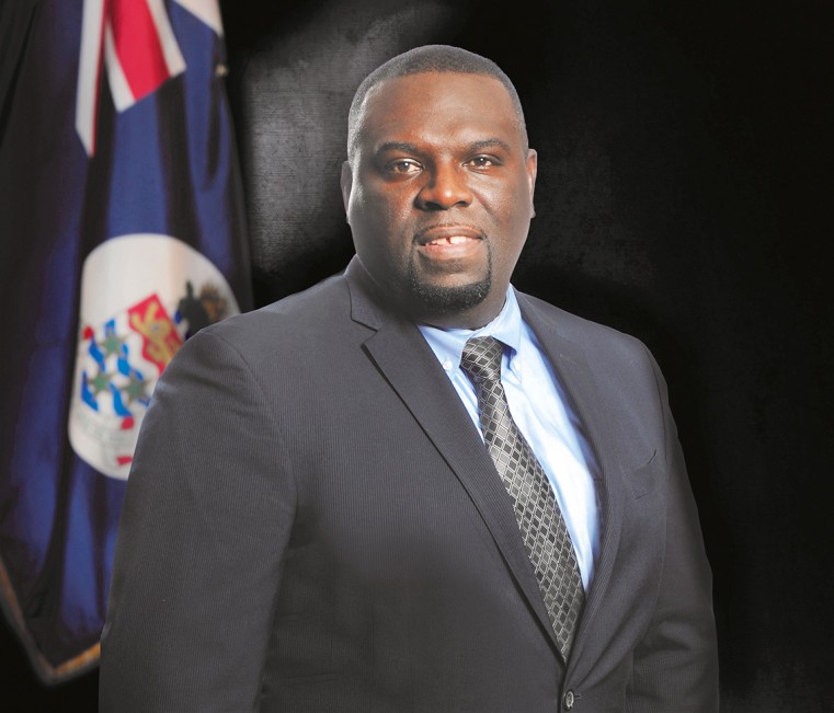Hon. Dwayne Seymour, Minister for Health, Environment, Culture and Housing