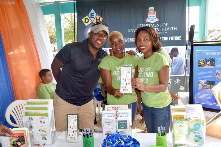 Are you recycling right? A team from the Department of Environmental Health was explaining how to recycle properly