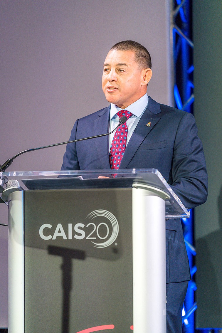 Joseph Hew, Minister for Commerce, Planning and Infrastructure (Photo credit: CAIS20)
