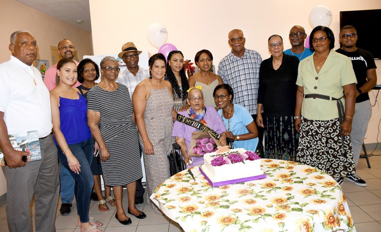 Ms Ina Connor was surrounded by family at her 101st birthday on Saturday, 1st February 2020.