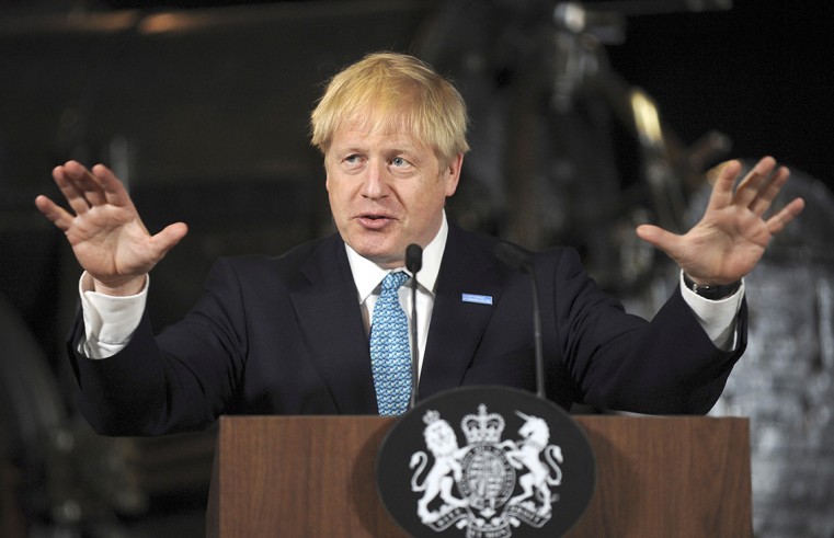 UK Prime Minister Boris Johnson