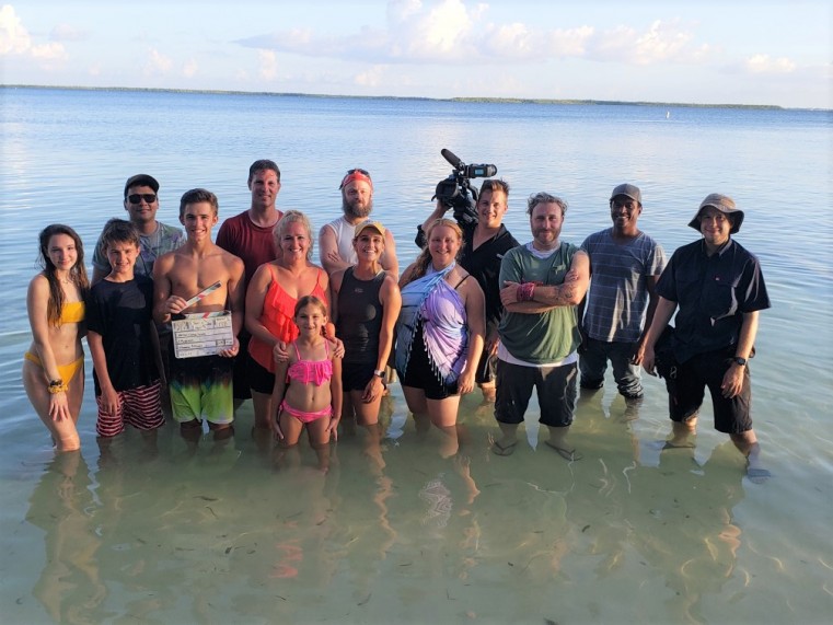 The McCulty family and HGTV crew