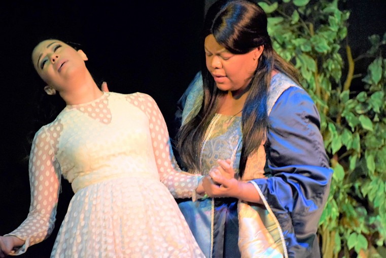 Scene from The Illusion, playing at the Prospect Playhouse