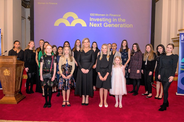 GirlForce 100 Attend Buckingham Palace Reception