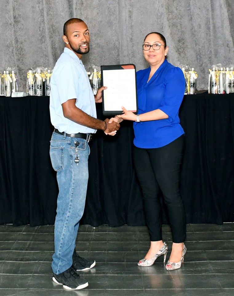 PWD Three Receive Diplomas