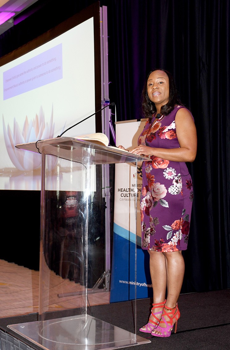 LaShonda Coleman was the keynote speaker at the Family Resource Centre’s International Women’s Day Brunch during Honouring Women Month on Sunday, 8 March