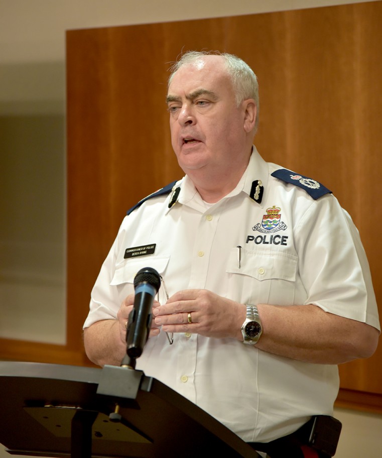 Police Commissioner Derek Byrne