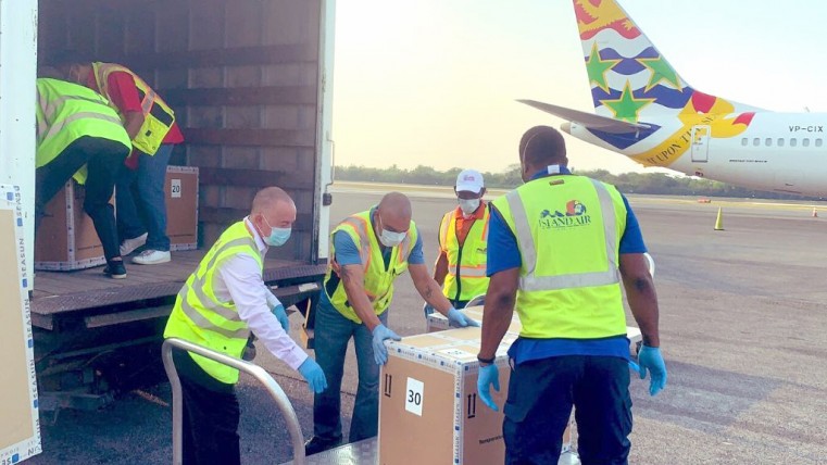 HUGE SHIPMENT OF COVID-19 TEST KITS ARRIVE