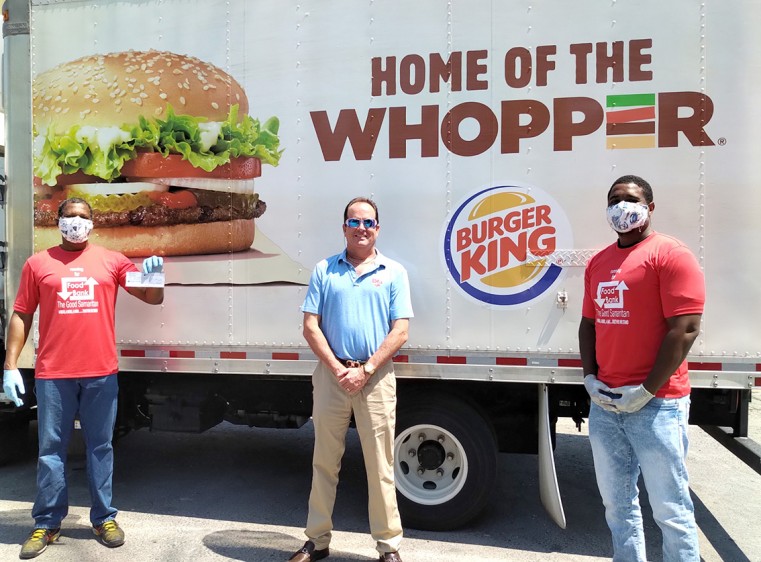 Burger King Cayman Donates To Cayman Food Bank