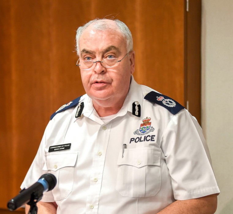 Cayman Islands Police Commissioner Derek Byrne