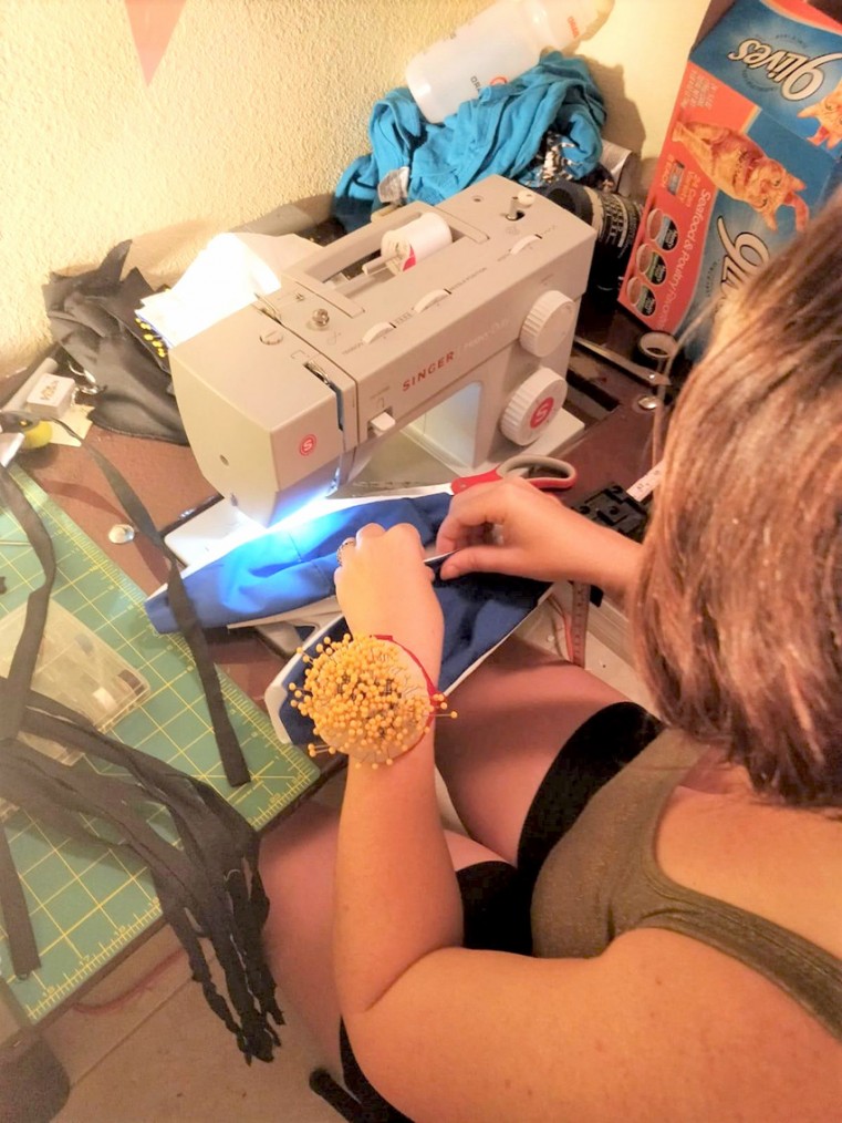 Red Cross Delivers Homemade Face Masks
